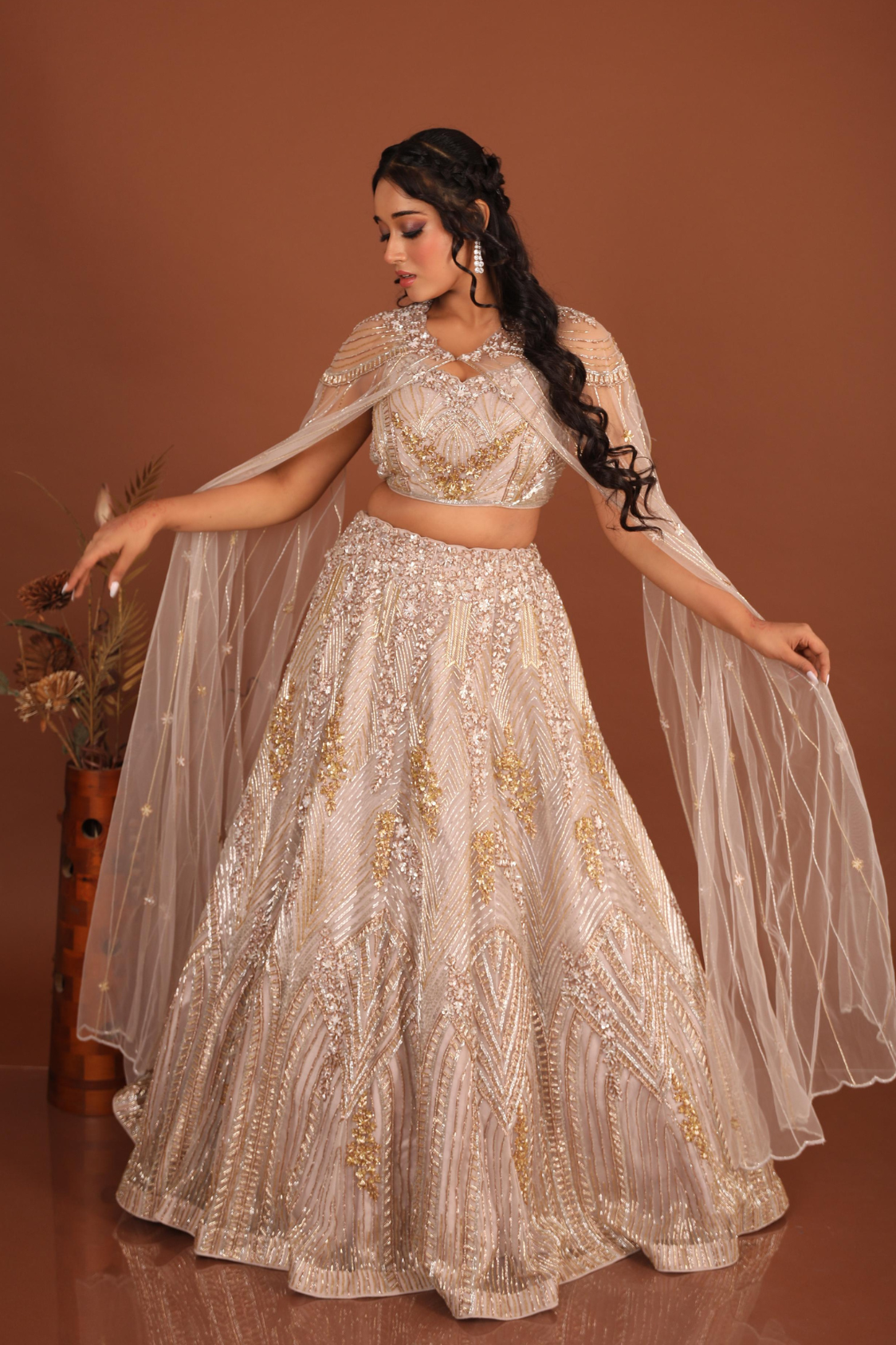 Designer Premium Cape set with special Embroidery