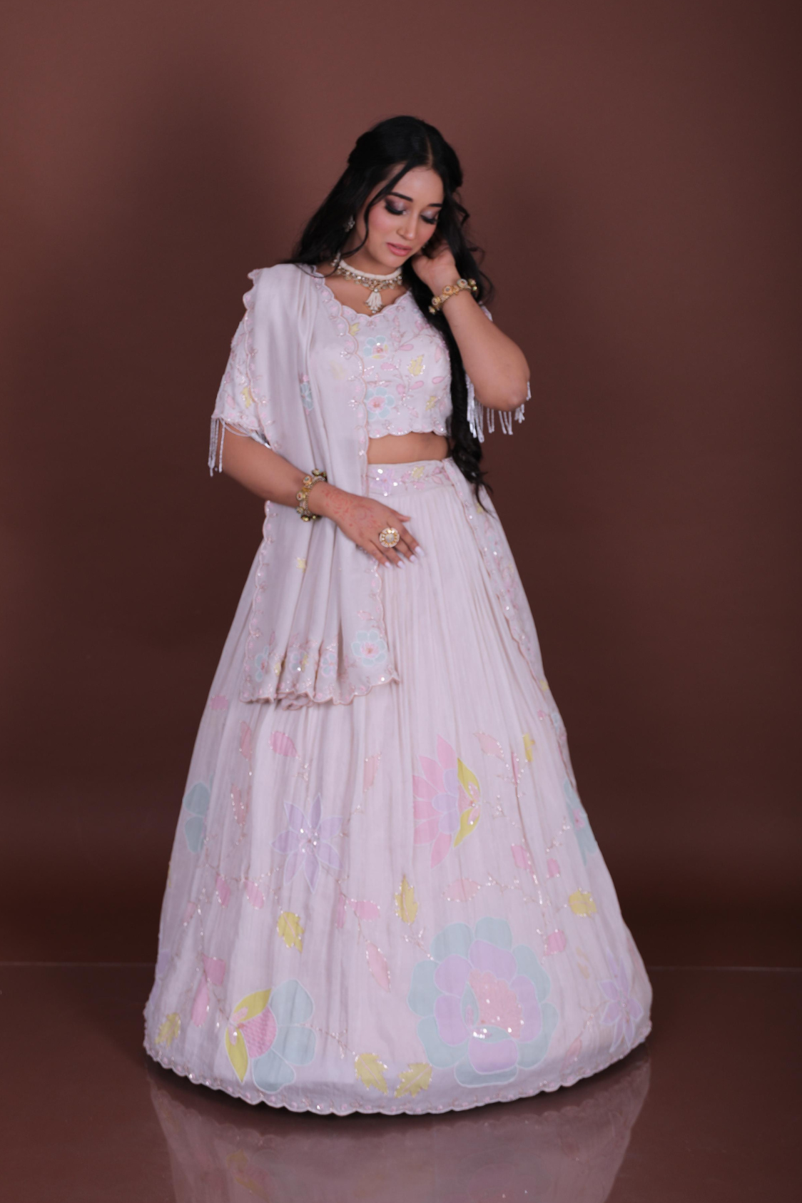 Pink Premium Collection Lehenga